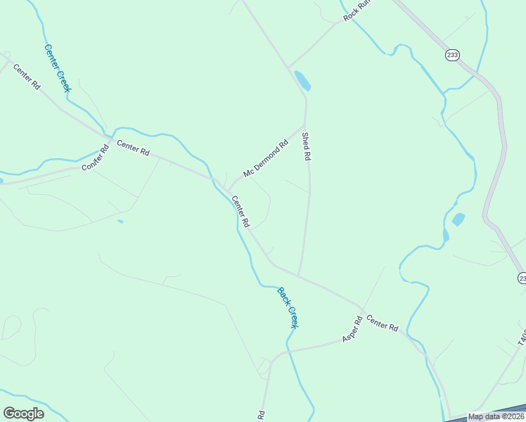 map of restaurants, bars, coffee shops, grocery stores, and more near 1055 Center Road in Newville