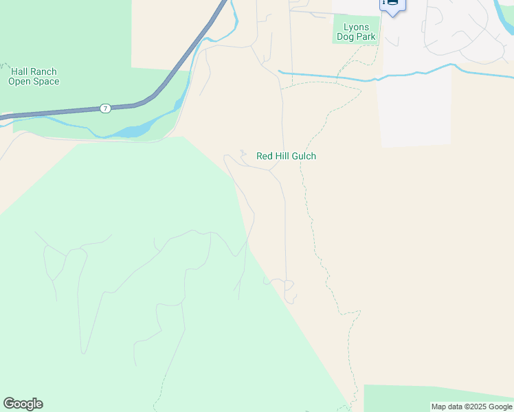 map of restaurants, bars, coffee shops, grocery stores, and more near 383 Jasper Drive in Lyons