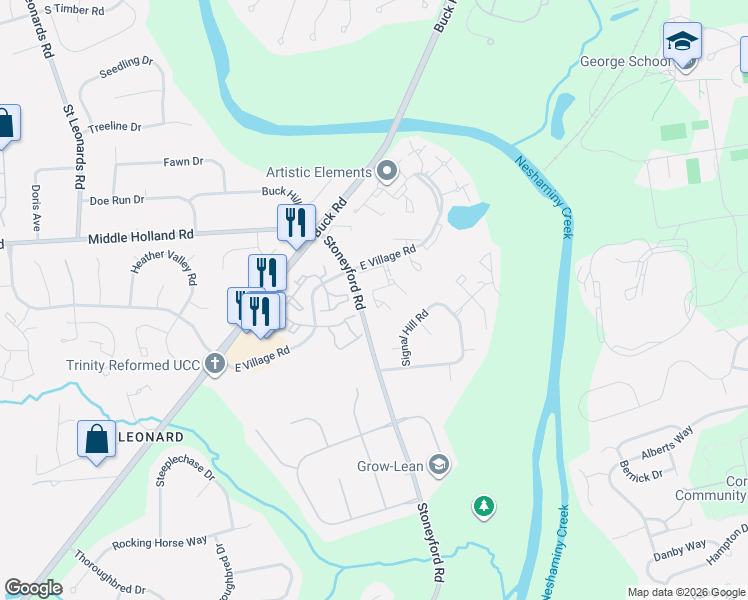 map of restaurants, bars, coffee shops, grocery stores, and more near 3275 Durham Place in Holland