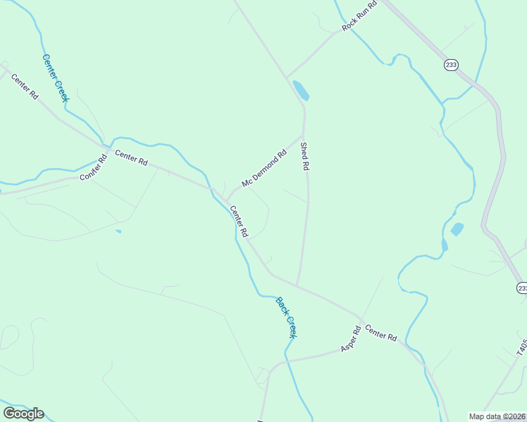 map of restaurants, bars, coffee shops, grocery stores, and more near 1055 Center Road in Newville