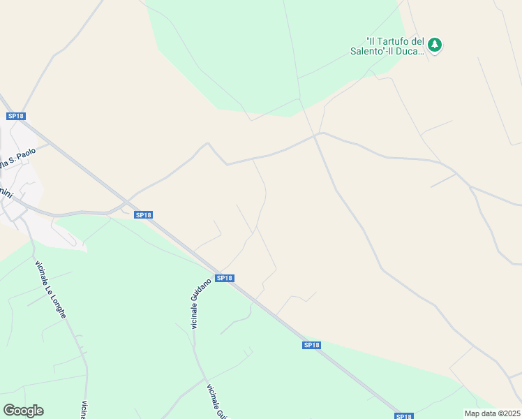 map of restaurants, bars, coffee shops, grocery stores, and more near 260 Strada Comunale Purifiche in Galatina