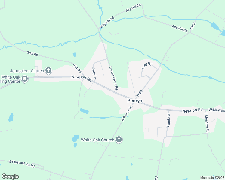 map of restaurants, bars, coffee shops, grocery stores, and more near 1306 Newport Road in Manheim