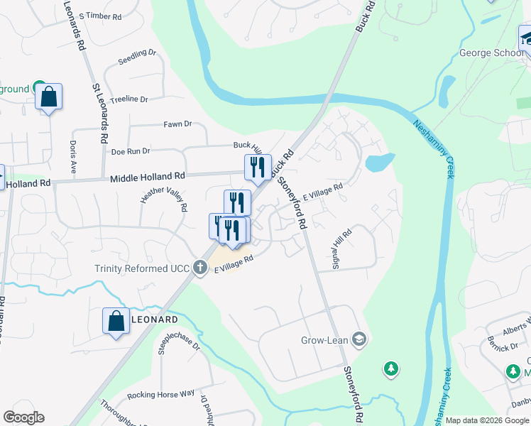 map of restaurants, bars, coffee shops, grocery stores, and more near 14020 Beacon Hill Drive in Holland