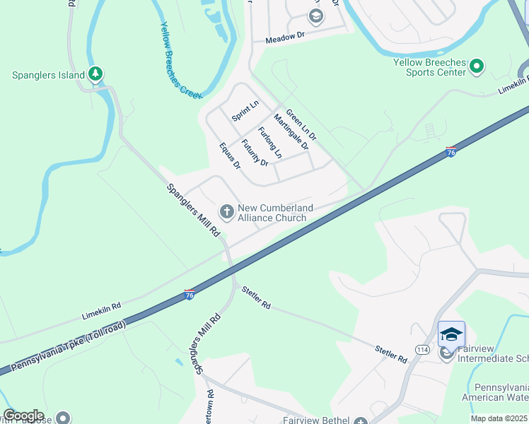 map of restaurants, bars, coffee shops, grocery stores, and more near 827 Landau Court in Camp Hill