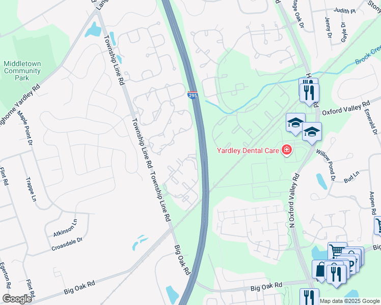 map of restaurants, bars, coffee shops, grocery stores, and more near 26000 Cornerstone Drive in Morrisville