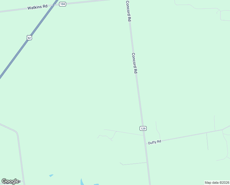 map of restaurants, bars, coffee shops, grocery stores, and more near 7388 Concord Road in Delaware