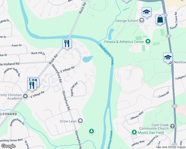 map of restaurants, bars, coffee shops, grocery stores, and more near 3439 Norwood Place in Holland