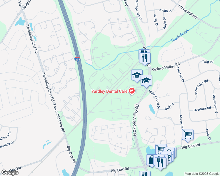map of restaurants, bars, coffee shops, grocery stores, and more near 5406 Spruce Mill Drive in Morrisville