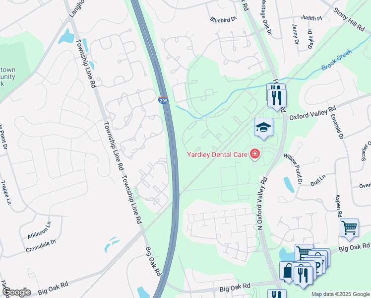 map of restaurants, bars, coffee shops, grocery stores, and more near 7604 Spruce Mill Drive in Morrisville
