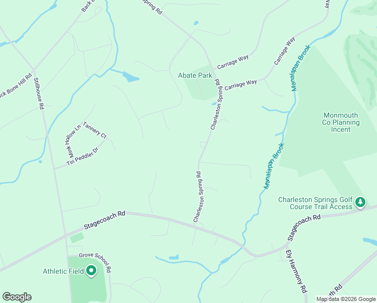 map of restaurants, bars, coffee shops, grocery stores, and more near 45 Charleston Springs Road in Millstone
