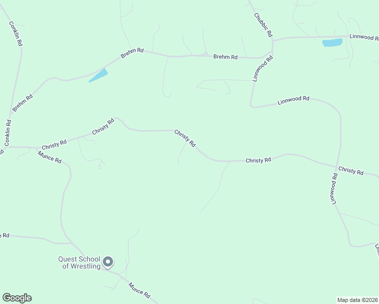 map of restaurants, bars, coffee shops, grocery stores, and more near 192 Christy Road in Eighty Four