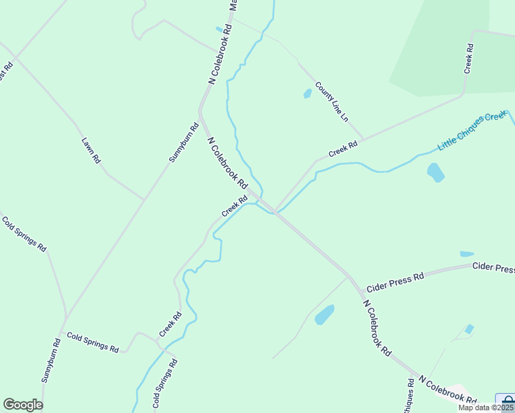 map of restaurants, bars, coffee shops, grocery stores, and more near 1061 Creek Rd in Manheim