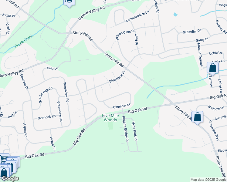 map of restaurants, bars, coffee shops, grocery stores, and more near 209 Flint Court in Morrisville