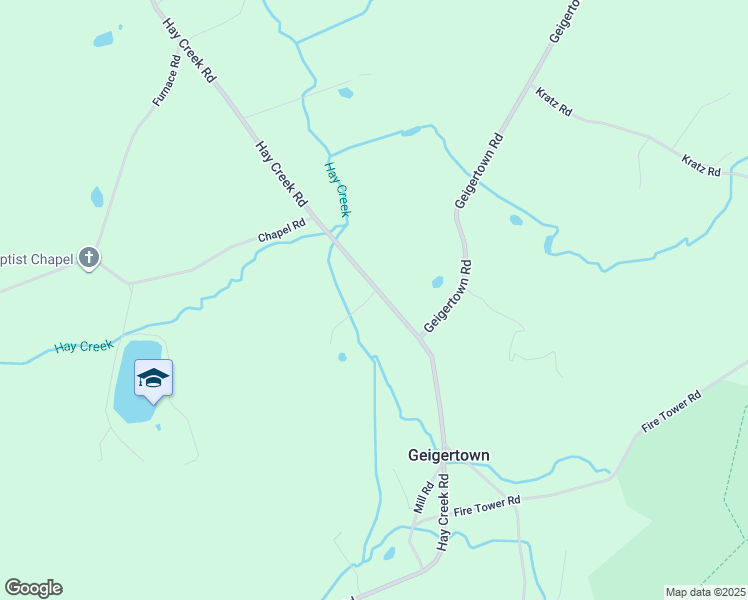 map of restaurants, bars, coffee shops, grocery stores, and more near 3218 Hay Creek Road in Birdsboro