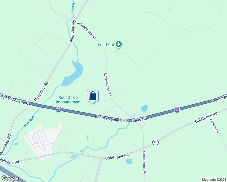map of restaurants, bars, coffee shops, grocery stores, and more near 1395 Schoolhouse Road in Middletown
