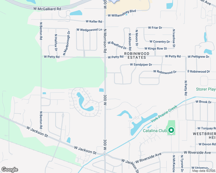 map of restaurants, bars, coffee shops, grocery stores, and more near 1700 North Morrison Road in Muncie