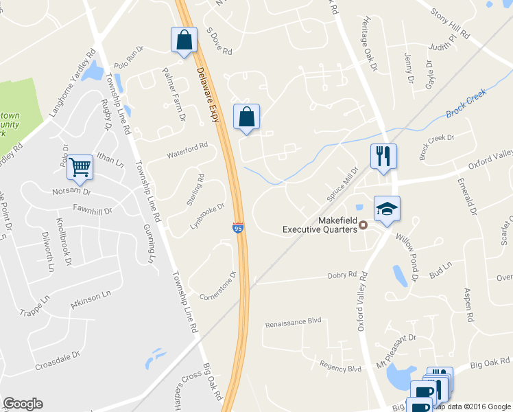 map of restaurants, bars, coffee shops, grocery stores, and more near 6999 Spruce Mill Drive in Morrisville