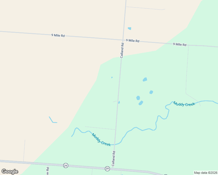 map of restaurants, bars, coffee shops, grocery stores, and more near 6088 Calland Road in Urbana