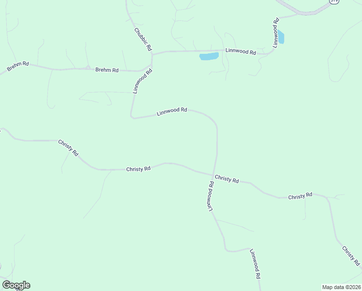 map of restaurants, bars, coffee shops, grocery stores, and more near 295 Christy Road in Eighty Four
