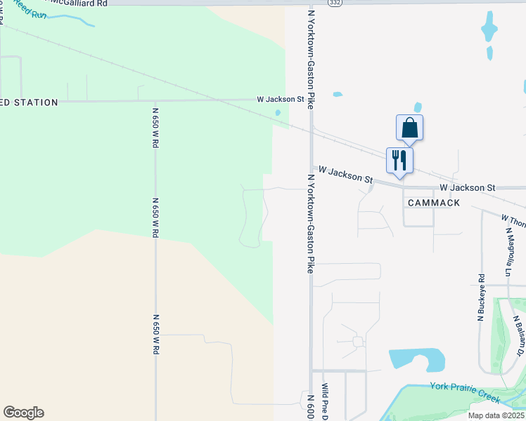 map of restaurants, bars, coffee shops, grocery stores, and more near 1901 North Lake Forest Drive in Yorktown