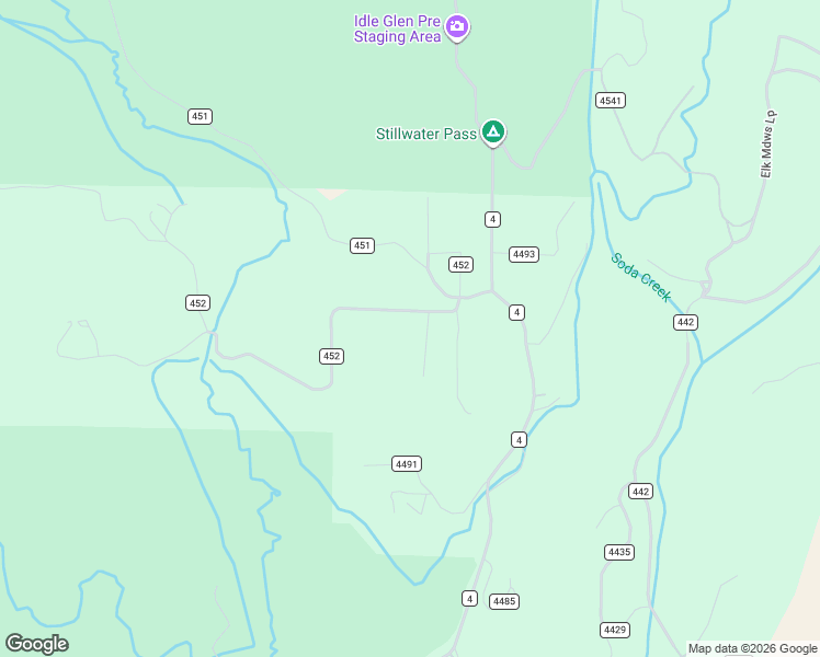 map of restaurants, bars, coffee shops, grocery stores, and more near 90 County Road 452 in Grand Lake