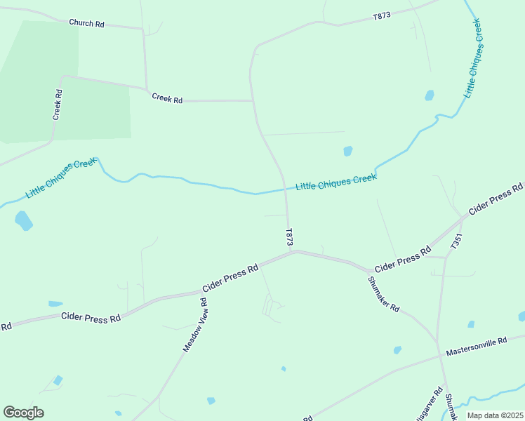 map of restaurants, bars, coffee shops, grocery stores, and more near 1662 Camp Road in Manheim