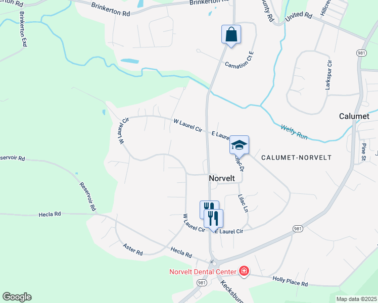 map of restaurants, bars, coffee shops, grocery stores, and more near 1180 West Laurel Circle in Mount Pleasant