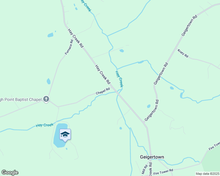 map of restaurants, bars, coffee shops, grocery stores, and more near 3106 Hay Creek Road in Birdsboro