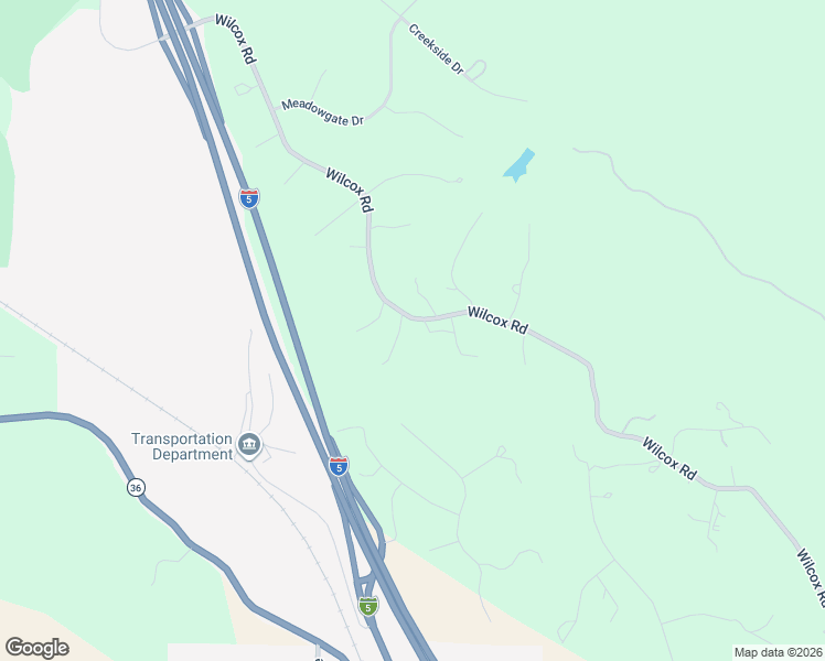 map of restaurants, bars, coffee shops, grocery stores, and more near 21355 Wilcox Road in Red Bluff