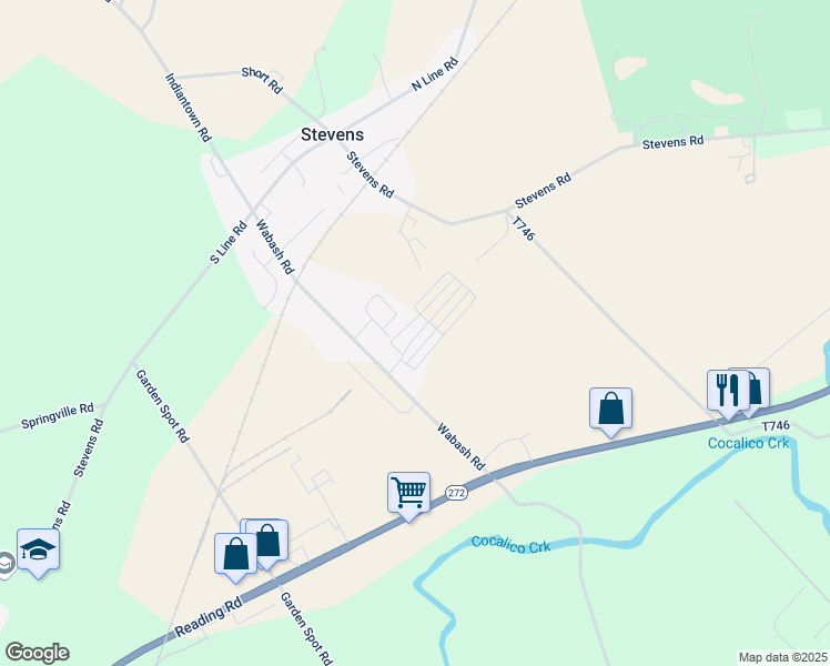 map of restaurants, bars, coffee shops, grocery stores, and more near 15 Pacific Blvd in Ephrata