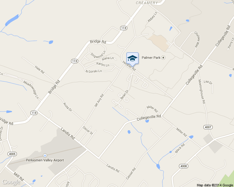 map of restaurants, bars, coffee shops, grocery stores, and more near 4018 Hoffman Court in Collegeville