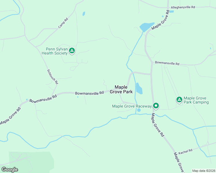 map of restaurants, bars, coffee shops, grocery stores, and more near 281 Bowmansville Road in Mohnton