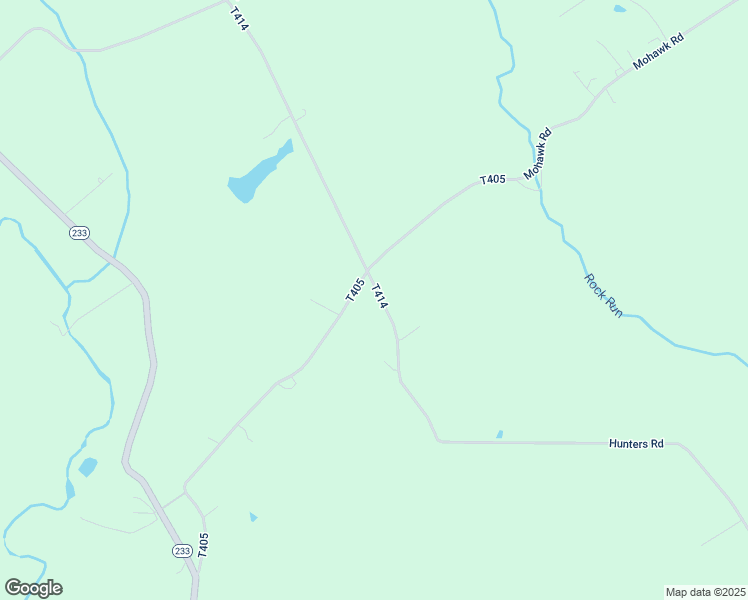 map of restaurants, bars, coffee shops, grocery stores, and more near 246 Hunters Road in Newville