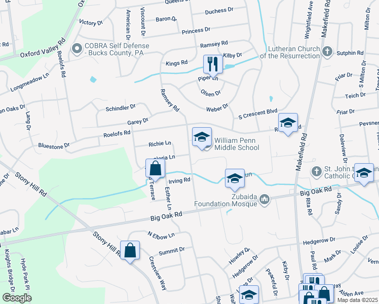 map of restaurants, bars, coffee shops, grocery stores, and more near 1523 Derbyshire Road in Morrisville