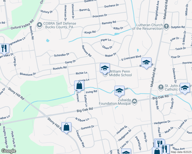 map of restaurants, bars, coffee shops, grocery stores, and more near 1523 Derbyshire Road in Morrisville