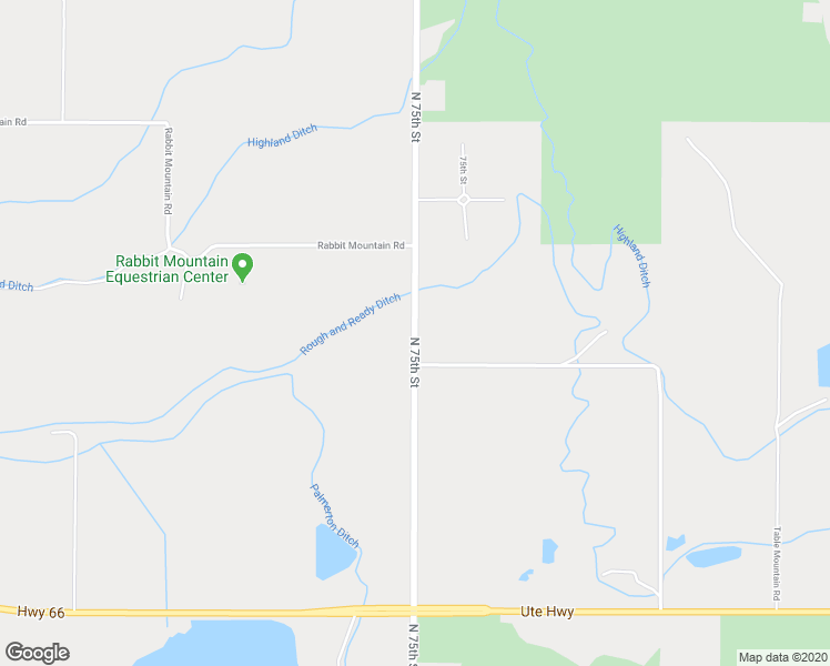 map of restaurants, bars, coffee shops, grocery stores, and more near 13130 North 75th Street in Longmont