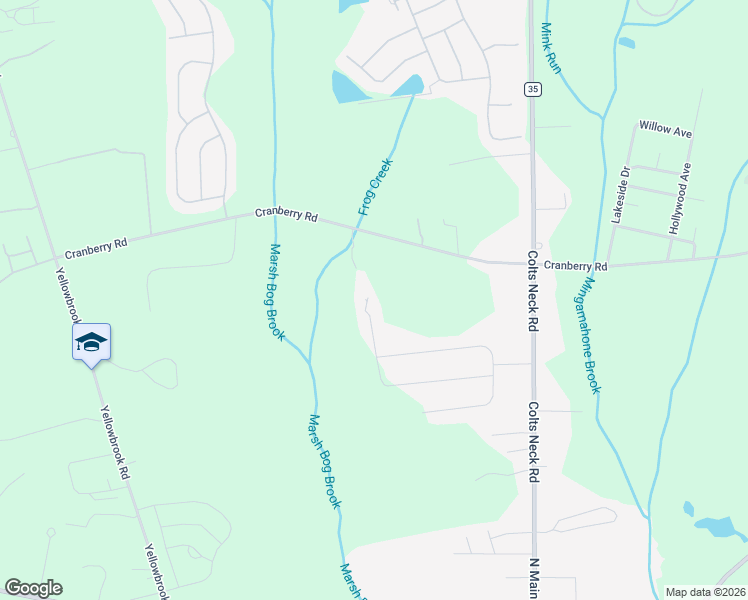map of restaurants, bars, coffee shops, grocery stores, and more near 28 Alexis Drive in Farmingdale