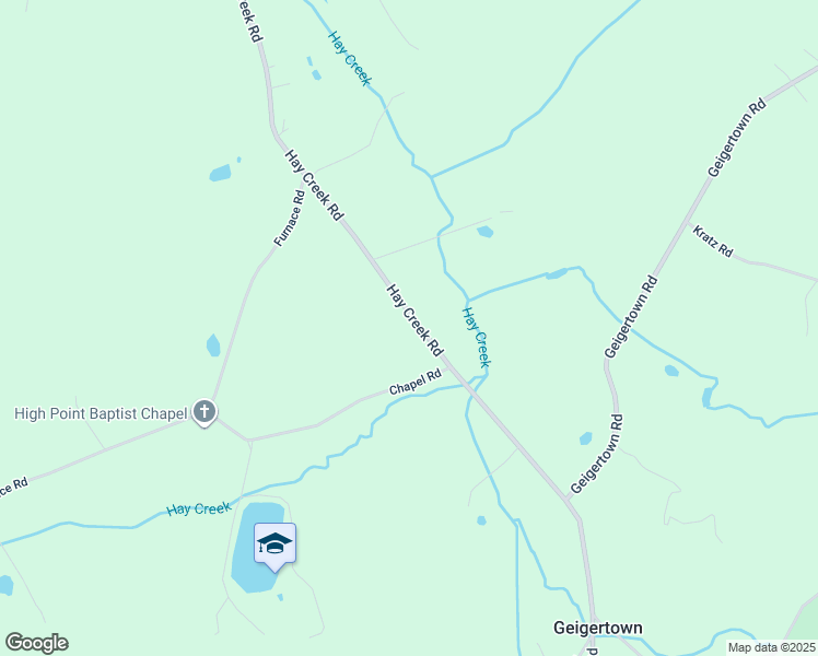 map of restaurants, bars, coffee shops, grocery stores, and more near 3099 Hay Creek Road in Birdsboro