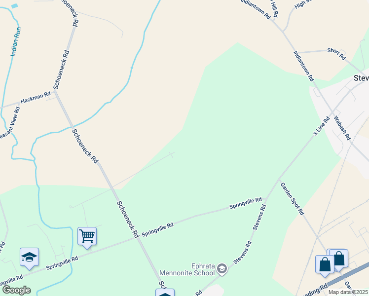 map of restaurants, bars, coffee shops, grocery stores, and more near 401 Schoeneck Road in Ephrata