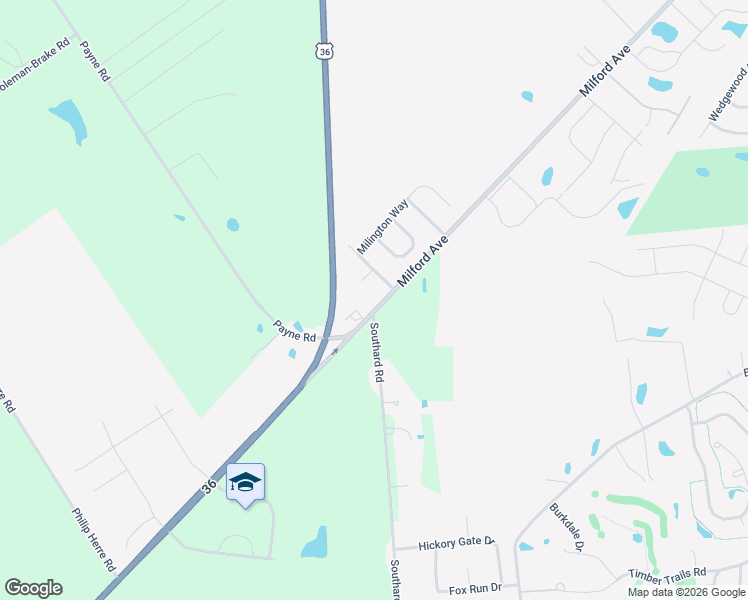 map of restaurants, bars, coffee shops, grocery stores, and more near 1812 Milridge Court in Marysville