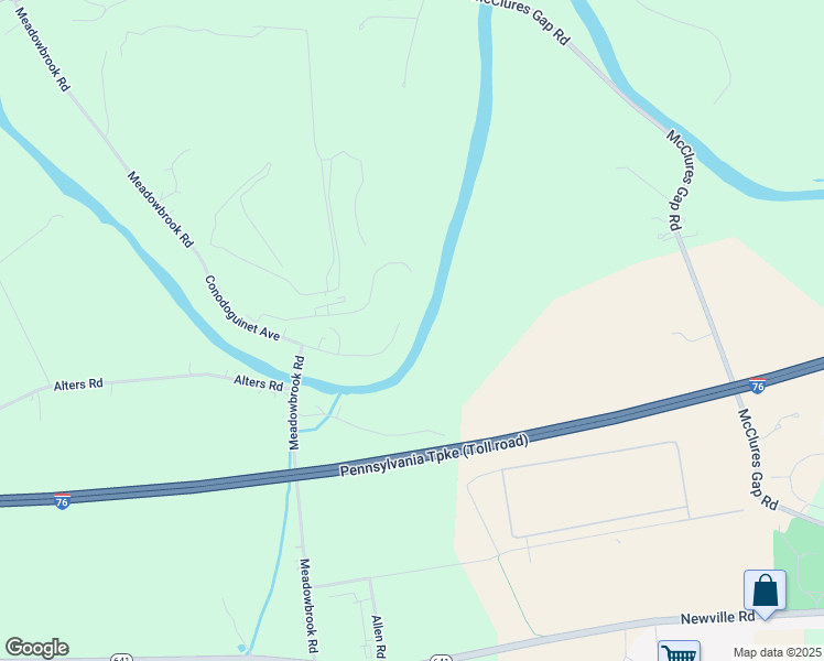 map of restaurants, bars, coffee shops, grocery stores, and more near 760 Conodoguinet Avenue in Carlisle