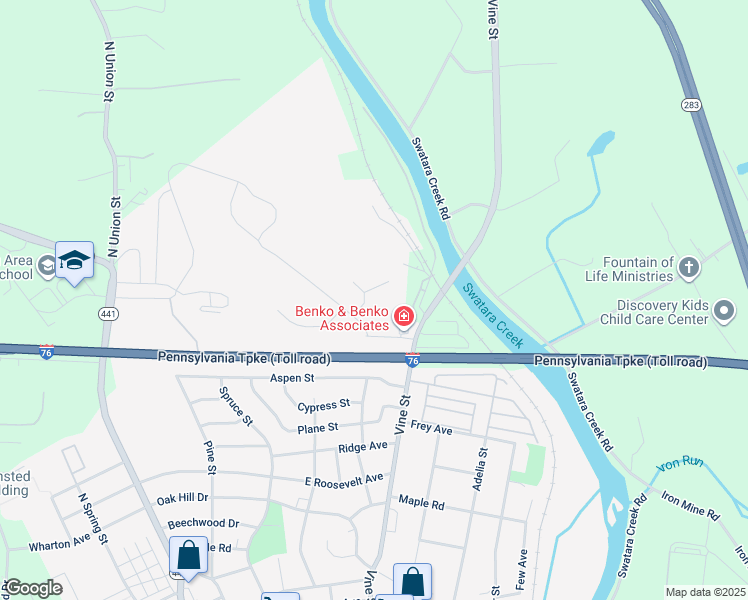 map of restaurants, bars, coffee shops, grocery stores, and more near 149 Foxglove Drive in Middletown