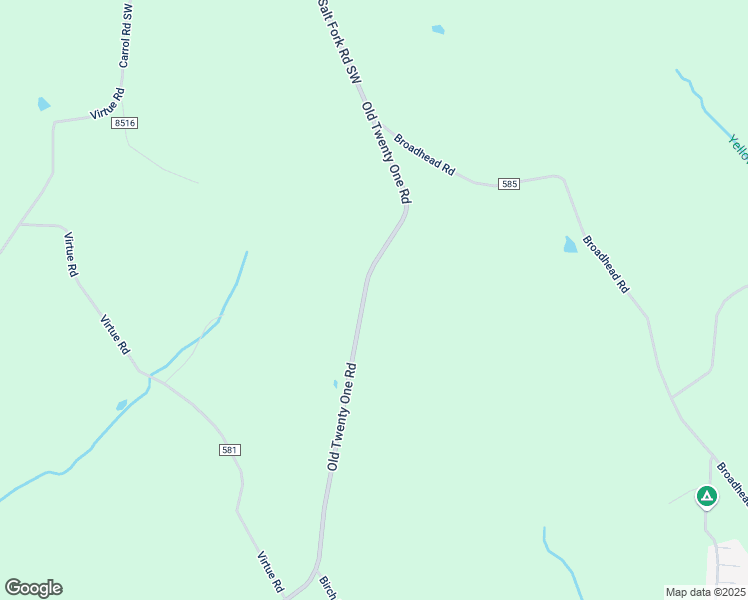 map of restaurants, bars, coffee shops, grocery stores, and more near 76500 Old Twenty One Road in Kimbolton
