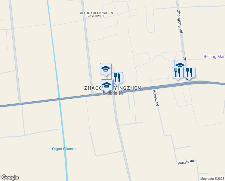 map of restaurants, bars, coffee shops, grocery stores, and more near in 