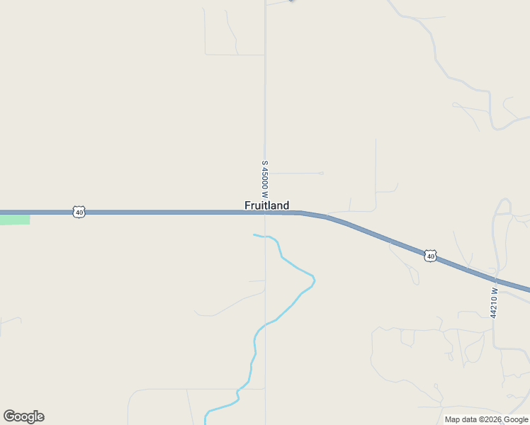 map of restaurants, bars, coffee shops, grocery stores, and more near Strawberry Way in Duchesne County