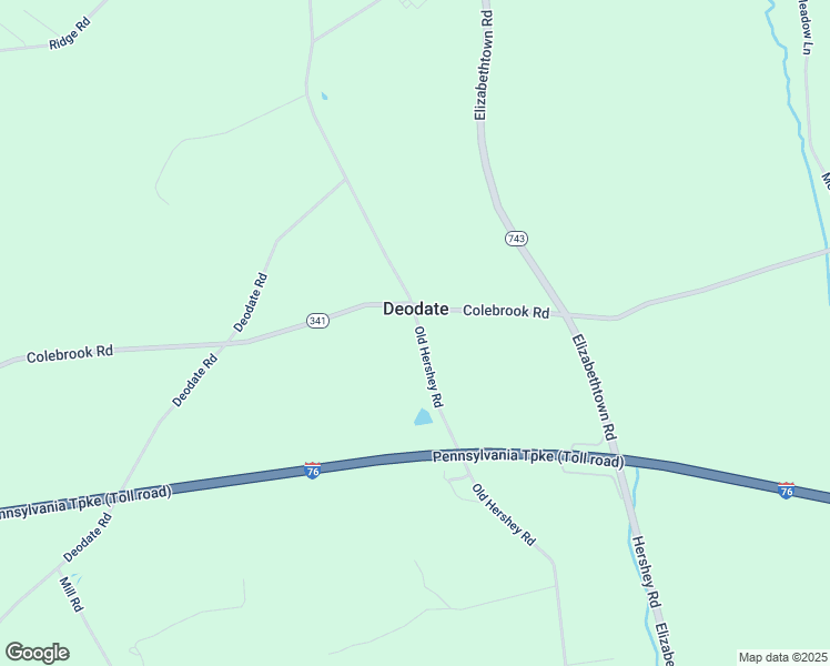 map of restaurants, bars, coffee shops, grocery stores, and more near 2564 Old Hershey Road in Elizabethtown