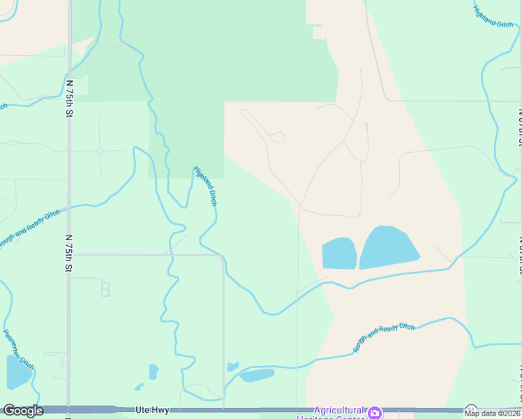 map of restaurants, bars, coffee shops, grocery stores, and more near 13130 North 75th Street in Longmont