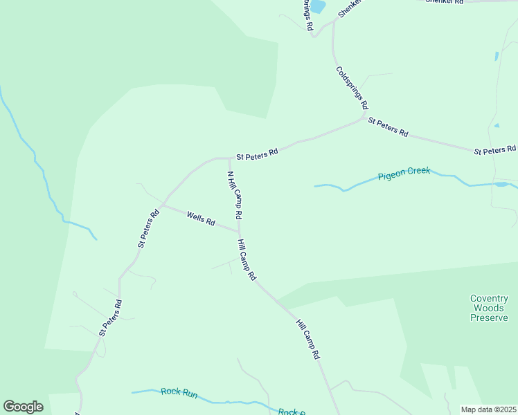 map of restaurants, bars, coffee shops, grocery stores, and more near 2174 North Hill Camp Road in Pottstown