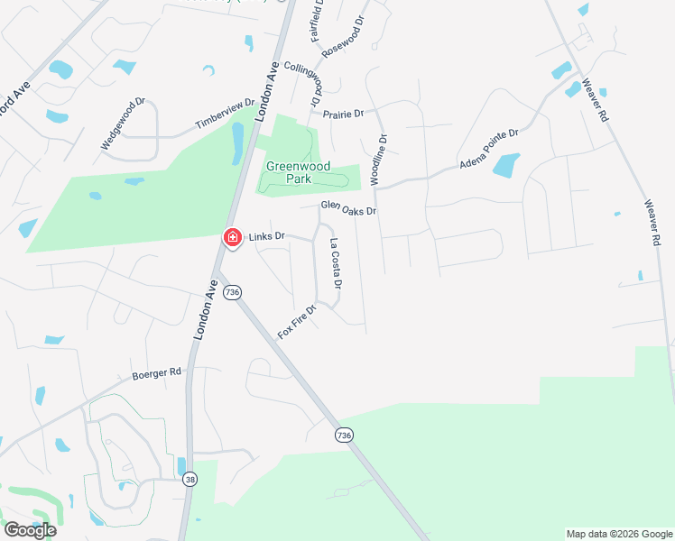 map of restaurants, bars, coffee shops, grocery stores, and more near 1593 La Costa Drive in Marysville