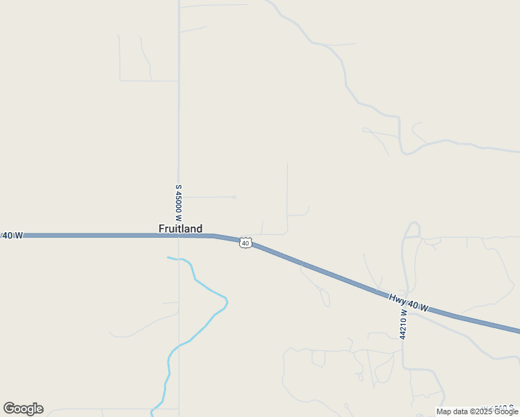 map of restaurants, bars, coffee shops, grocery stores, and more near 5906 South 44125 West in Fruitland